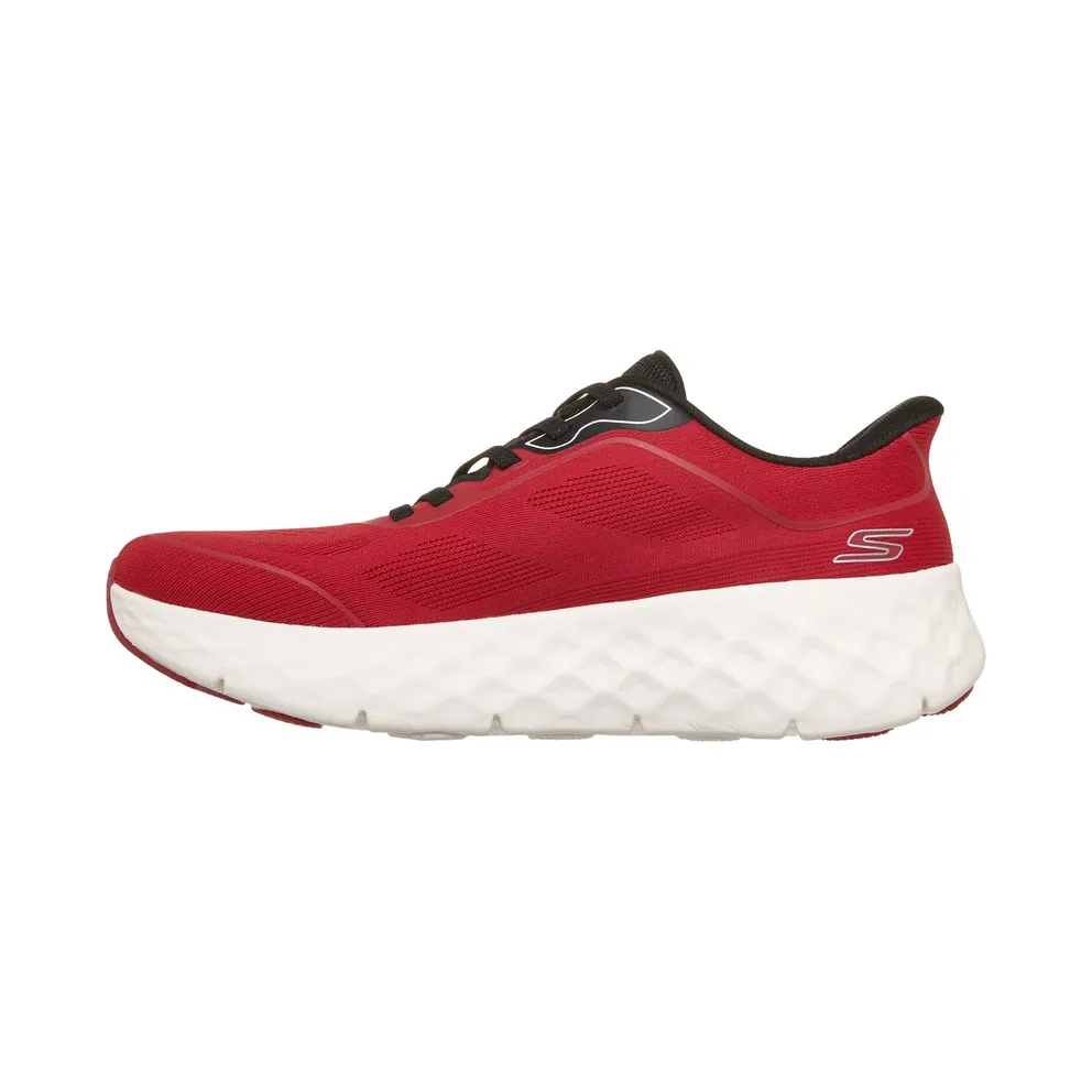 Skechers Slip-ins: GO Walk Max Cushioning Flex “Pave Sneaker Red / Black” (217109RDBK)