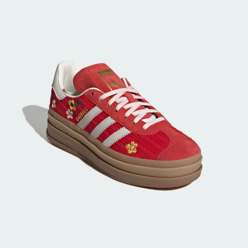 Adidas Gazelle Bold x Liberty London “Floral / Better Scarlet” (IH1921)