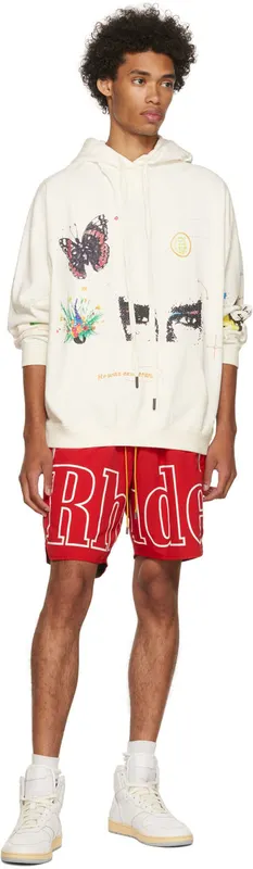 Rhude White Rhecess Hi (RHPF22FO03178377)