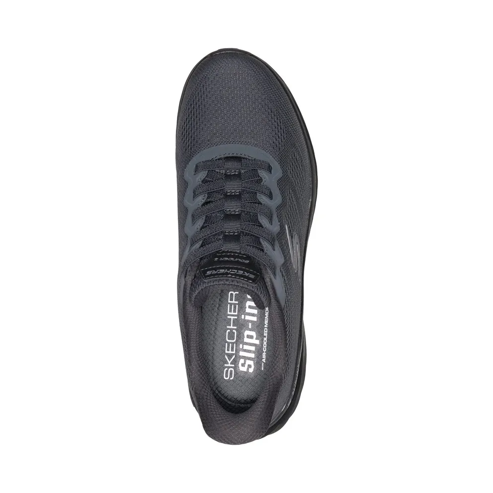 Skechers Slip-ins: Bounder 3.0 “Recurrence Sneaker Black” (233459BBK)