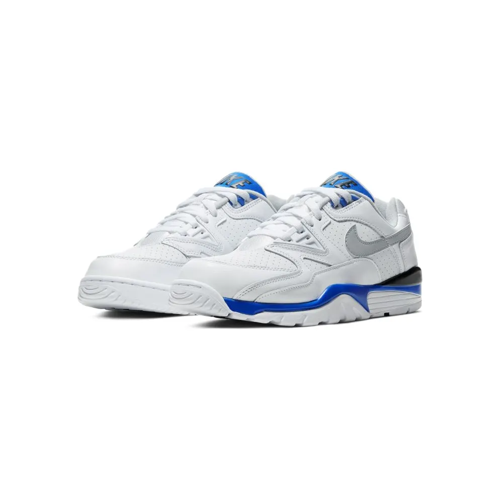 Nike Air Cross Trainer 3 Low White White/Racer Blue-Black-Light Smoke Grey (CJ8172-100)