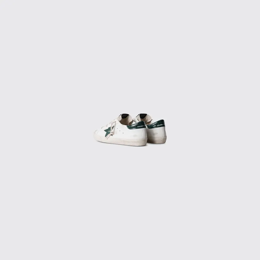 Golden Goose Superstar White / Green (GMF00101F00811310502) (2)