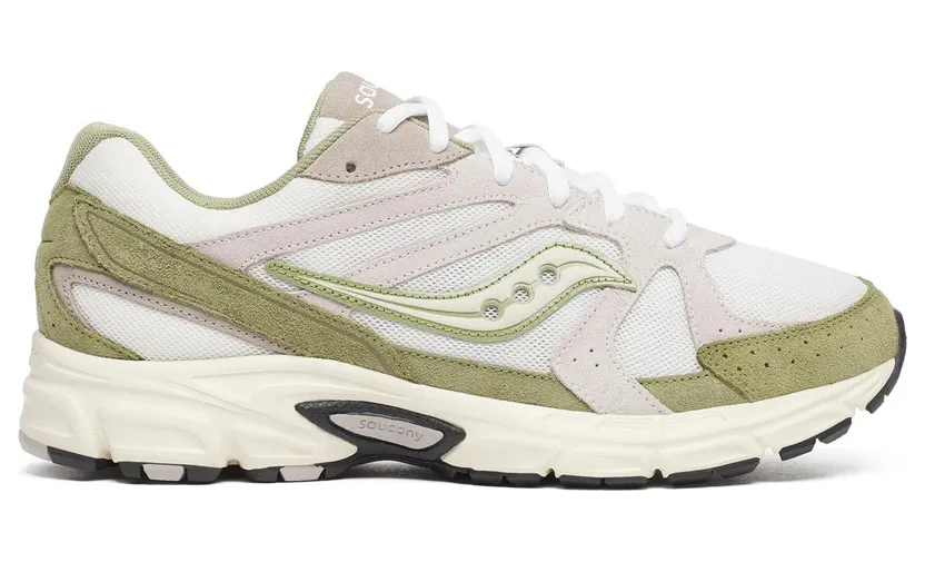 Saucony Grid Ride Millennium Suede White Green (S70856-5)