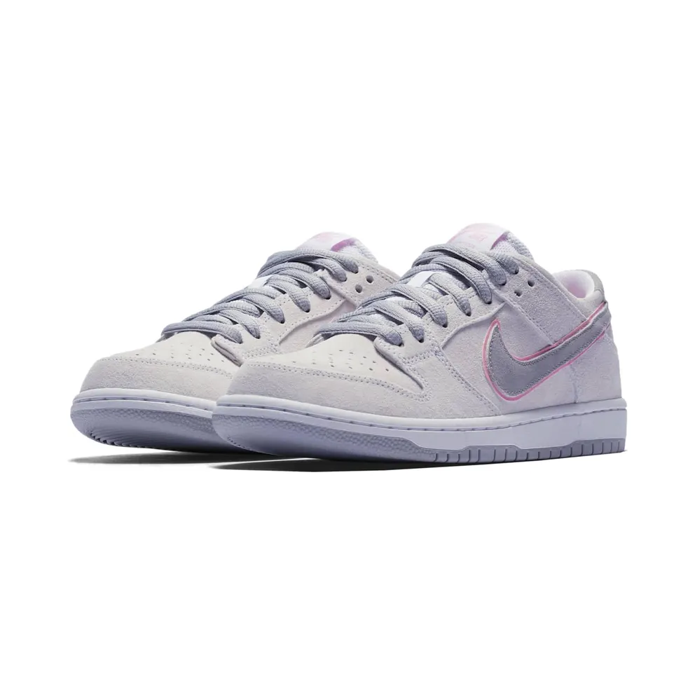 Nike SB Dunk Low Ishod Wair Flat Silver White/Perfect Pink-Flat Silver (895969-160)