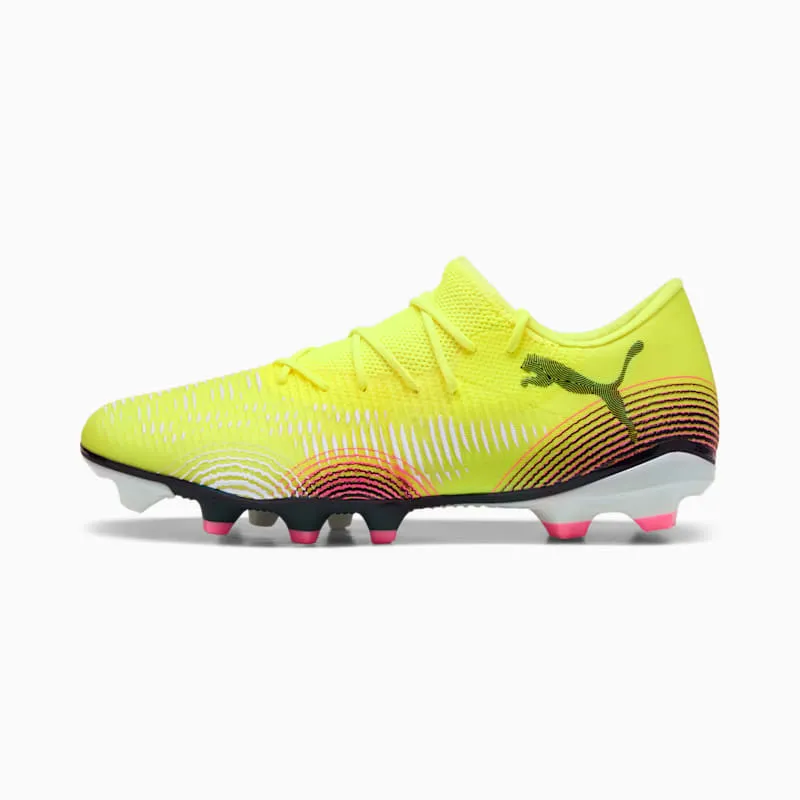 Puma Future 8 Match Low FG/AG Yellow Alert Black Sun Struck (108372-03)