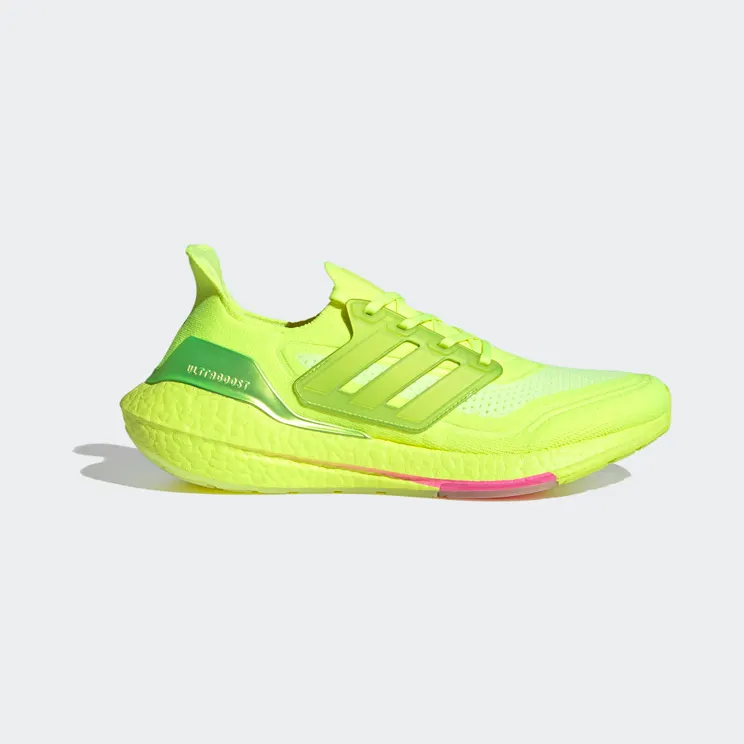 adidas Ultraboost 21 Solar Yellow / Solar Yellow / Screaming Pink (FY0848)