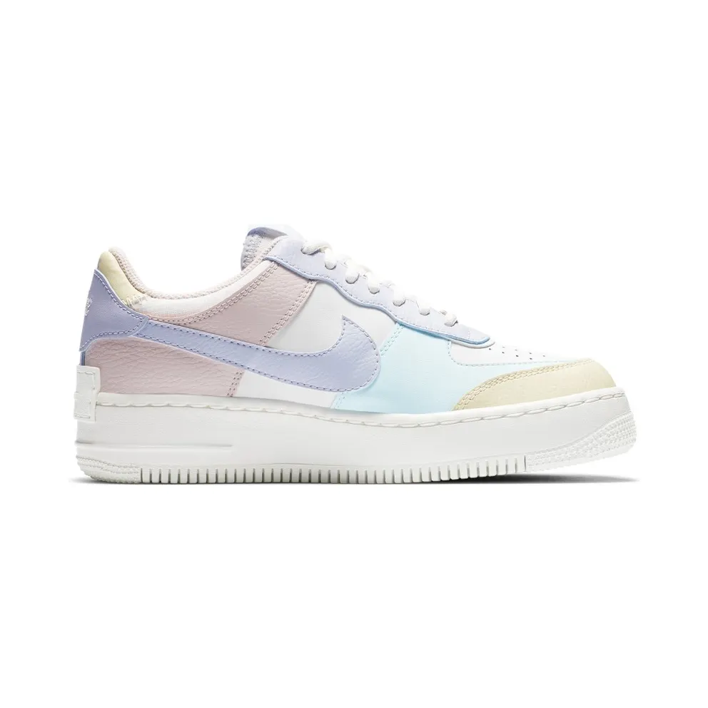 Nike WMNS Air Force 1 Shadow White Glacier Blue Ghost (2020) (CI0919-106)
