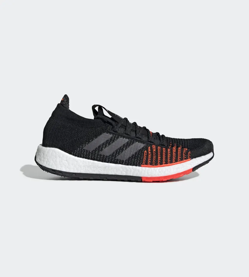 Adidas PulseBoost HD ‘Black Solar’ Core Black/Grey/Solar Red (FU7333)