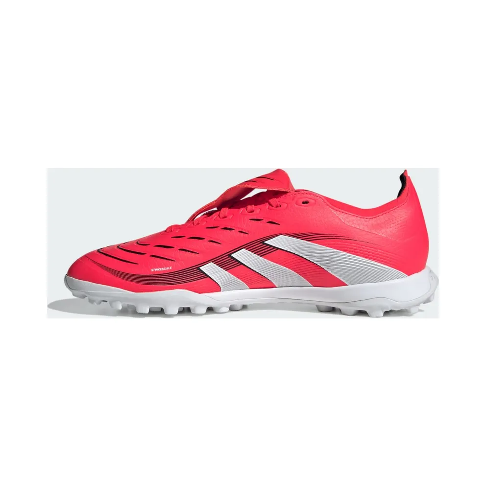 adidas Predator League Fold-over Tongue Turf Boots “Lucid Red / Cloud White / Core Black” (JS0384)