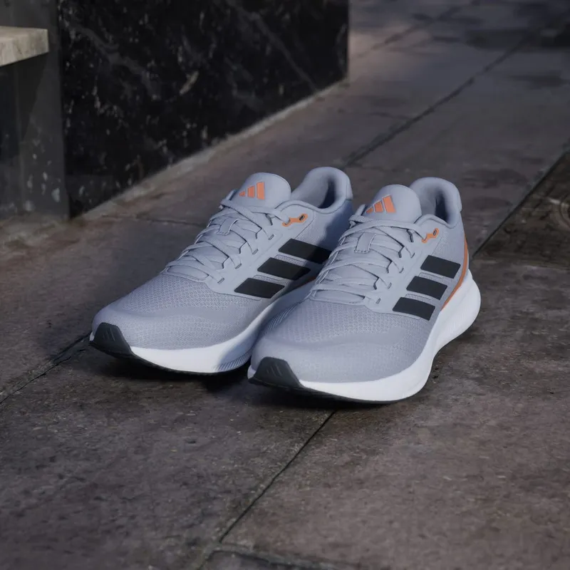 adidas Runfalcon 5 Halo Silver Black Dusky Orange (JQ6978)
