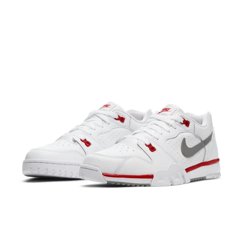 Nike Cross Trainer Low White Red Grey White/University Red-Particle Grey (CQ9182-100)