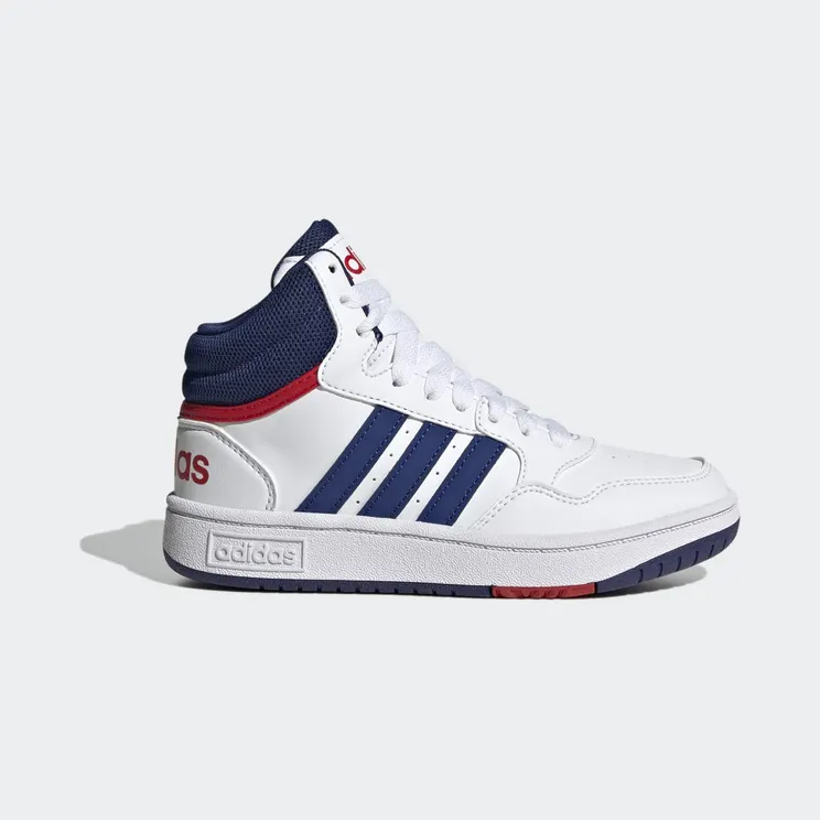 Adidas Hoops Mid Cloud White / Victory Blue / Better Scarlet (GZ9647)