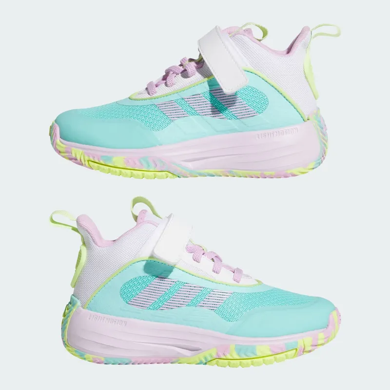 Adidas Ownthegame 3.0 Flash Aqua / Bliss Lilac / Cloud White (JS2179)