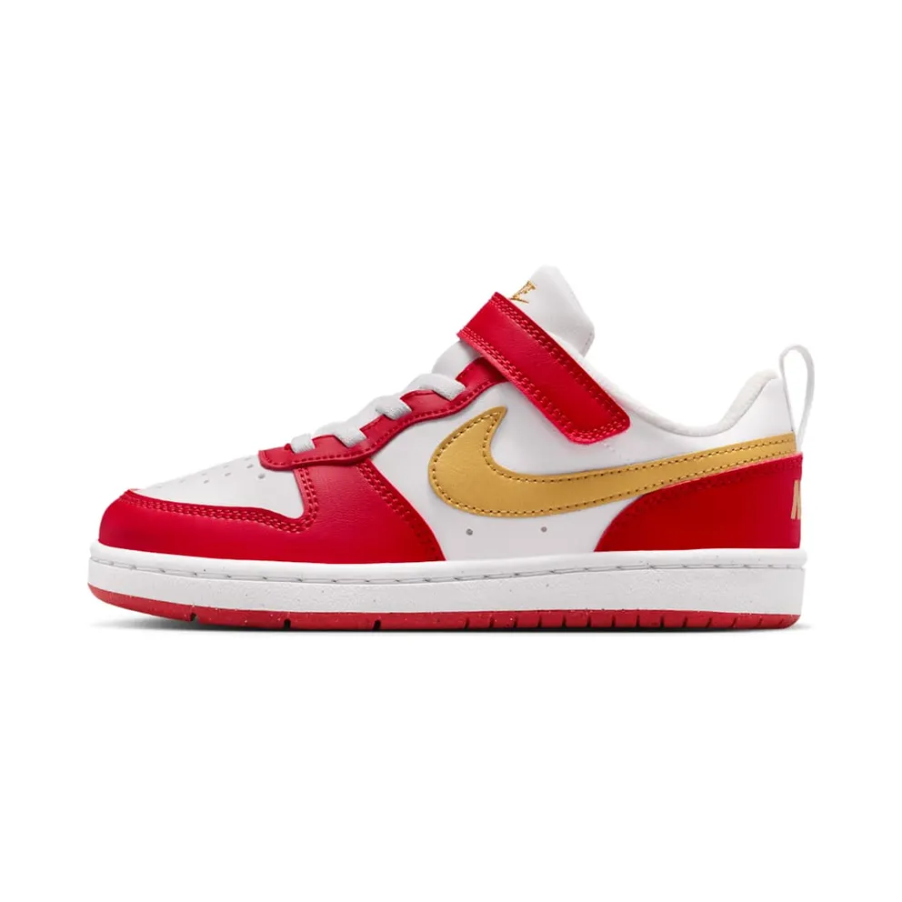 Nike Court Borough Low Recraft White University Red Gold (DV5457-137)