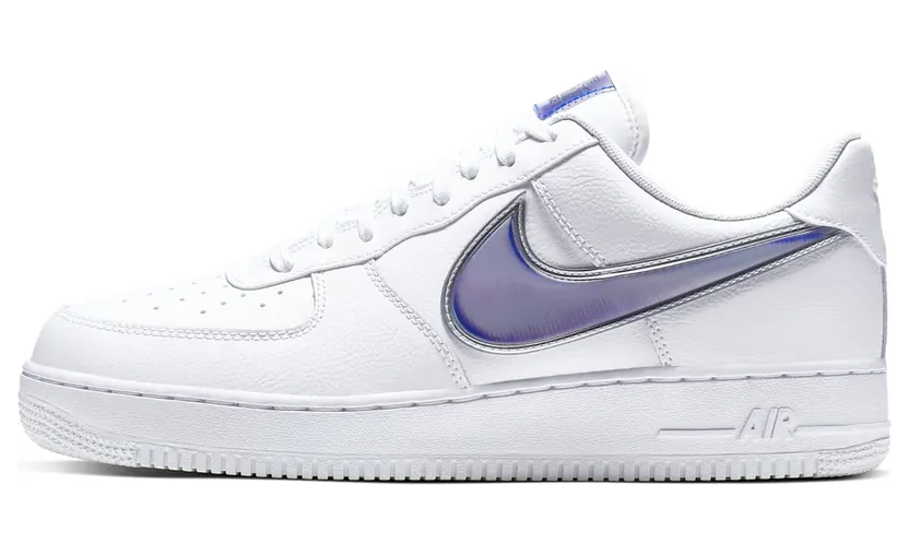 Nike Air Force 1 Low Oversized Swoosh White Racer Blue
