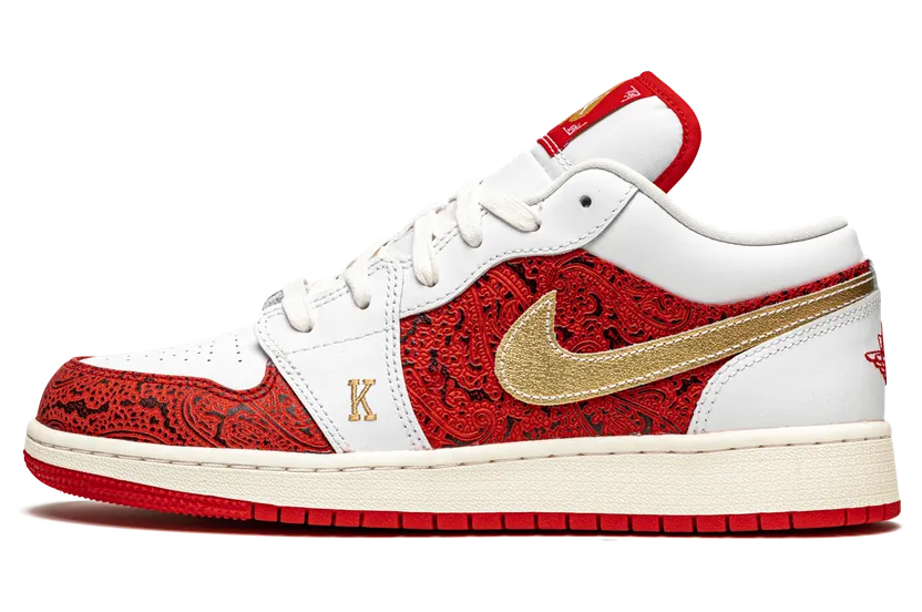 Jordan 1 Low Spades (GS) (DJ5186-100)