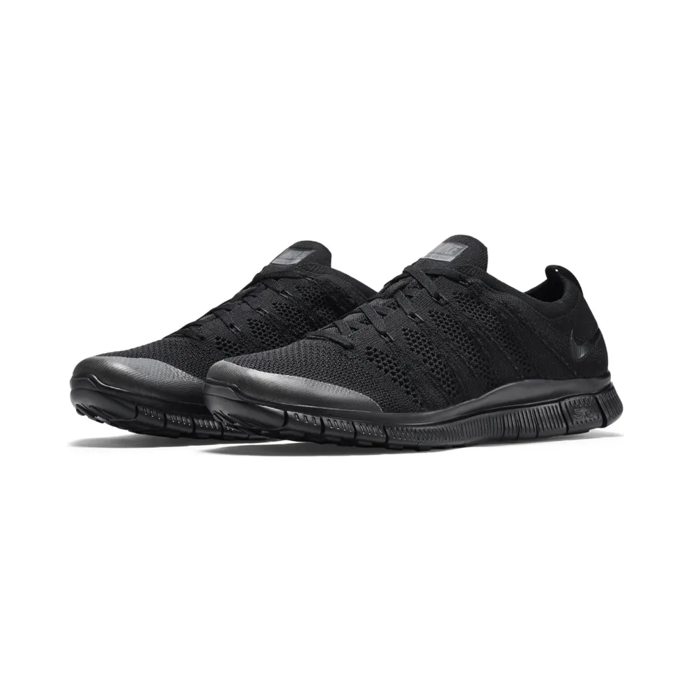 Nike Free Flyknit NSW Triple Black (599459-005)