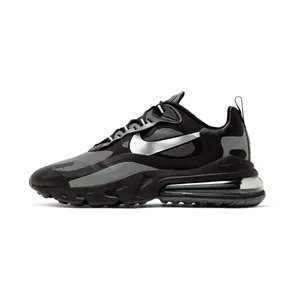 Nike Air Max 270 React Winter “Black / Dark Grey / Metallic Silver” (CD2049-001)