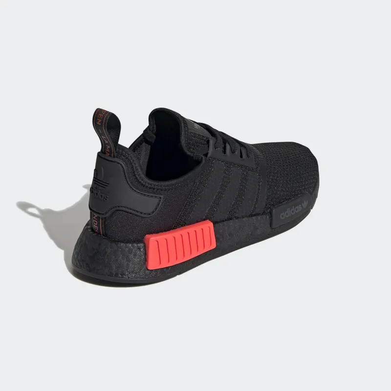 adidas NMD R1 Core Black Solar Red (2020) Core Black/Core Black/Solar Red (FV8162)