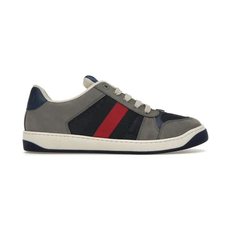 Gucci Screener GG Grey Suede (576223FAA3T-4551)