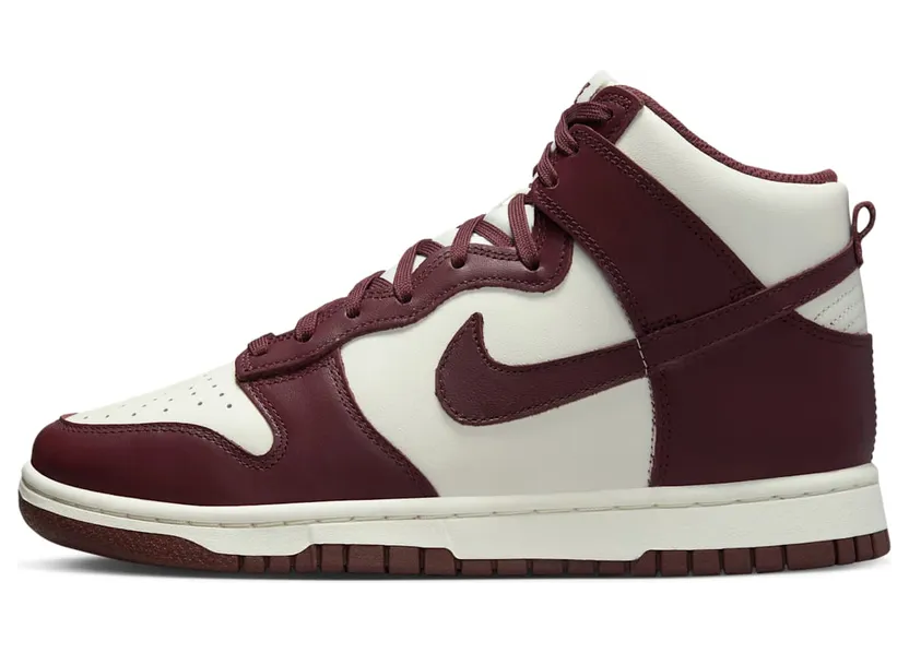 Nike DUNK HIGH “Burgundy Crush” (DD1869-601)