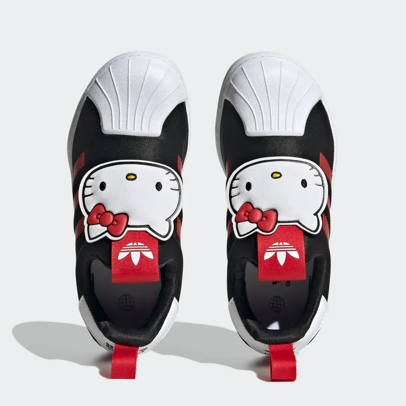 Adidas Superstar 360 Core Black / Vivid Red / Cloud White (HQ4093)