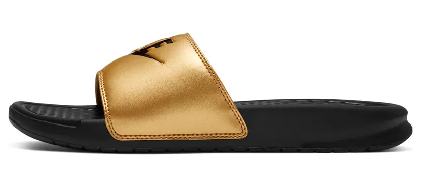 Nike Benassi JDI Slipper voor dames Zwart (343881-014)