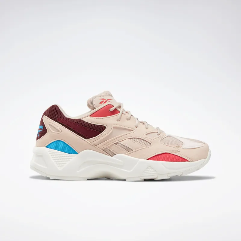 Reebok Aztrek 96 Schoenen Buff / Maroon / Pink / Cyan