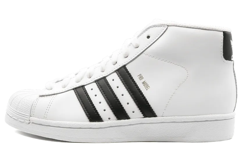 adidas Pro Model White Core Black (GS) (S85962)