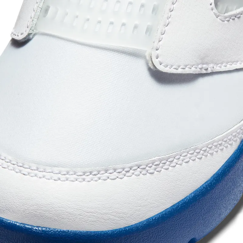 Jordan 5 Retro Little Flex Laney (PS) White/Varsity Maize-Varsity Royal (CK1227-189)