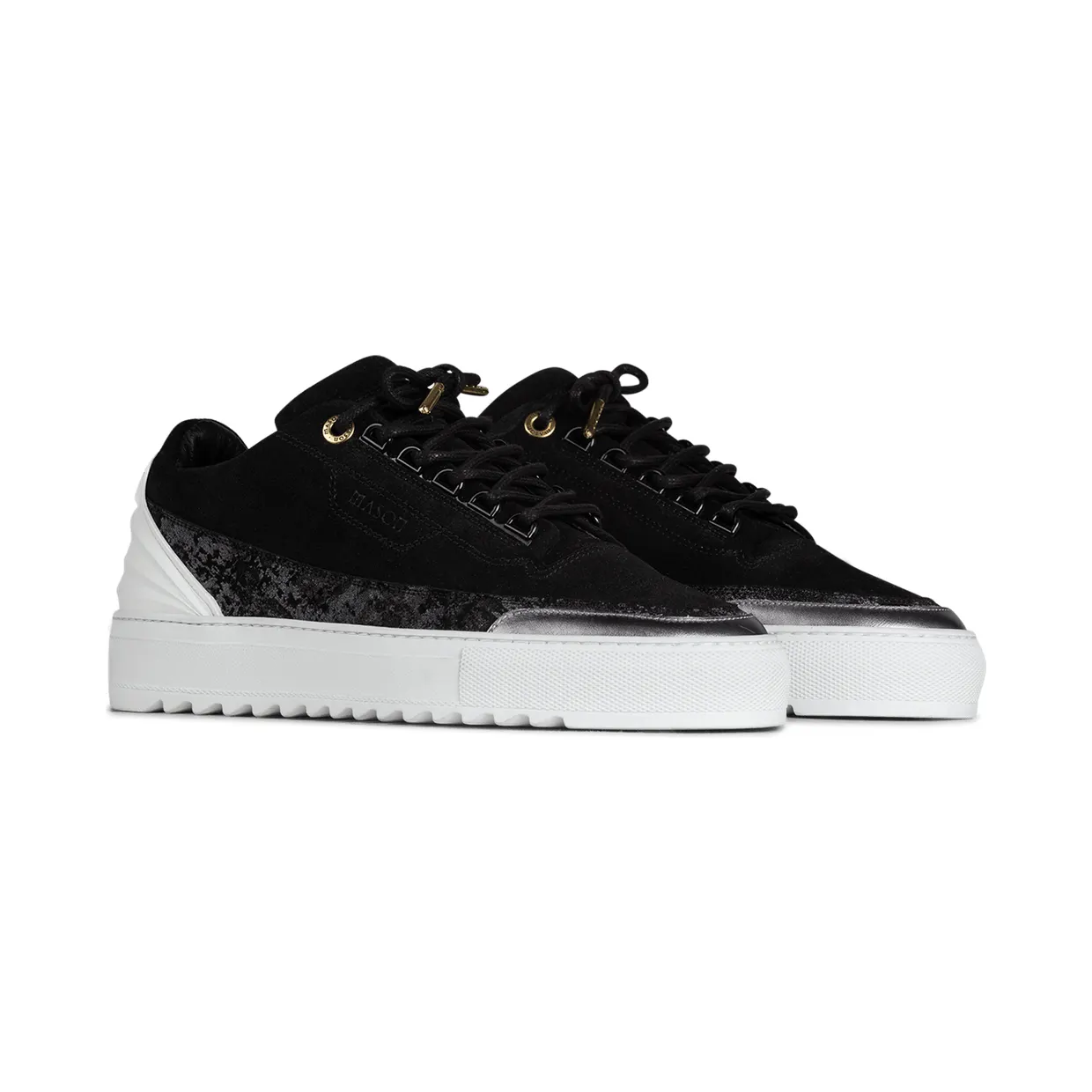 Mason Garments Firenze Suede/Reflective Black (FW20-11D)