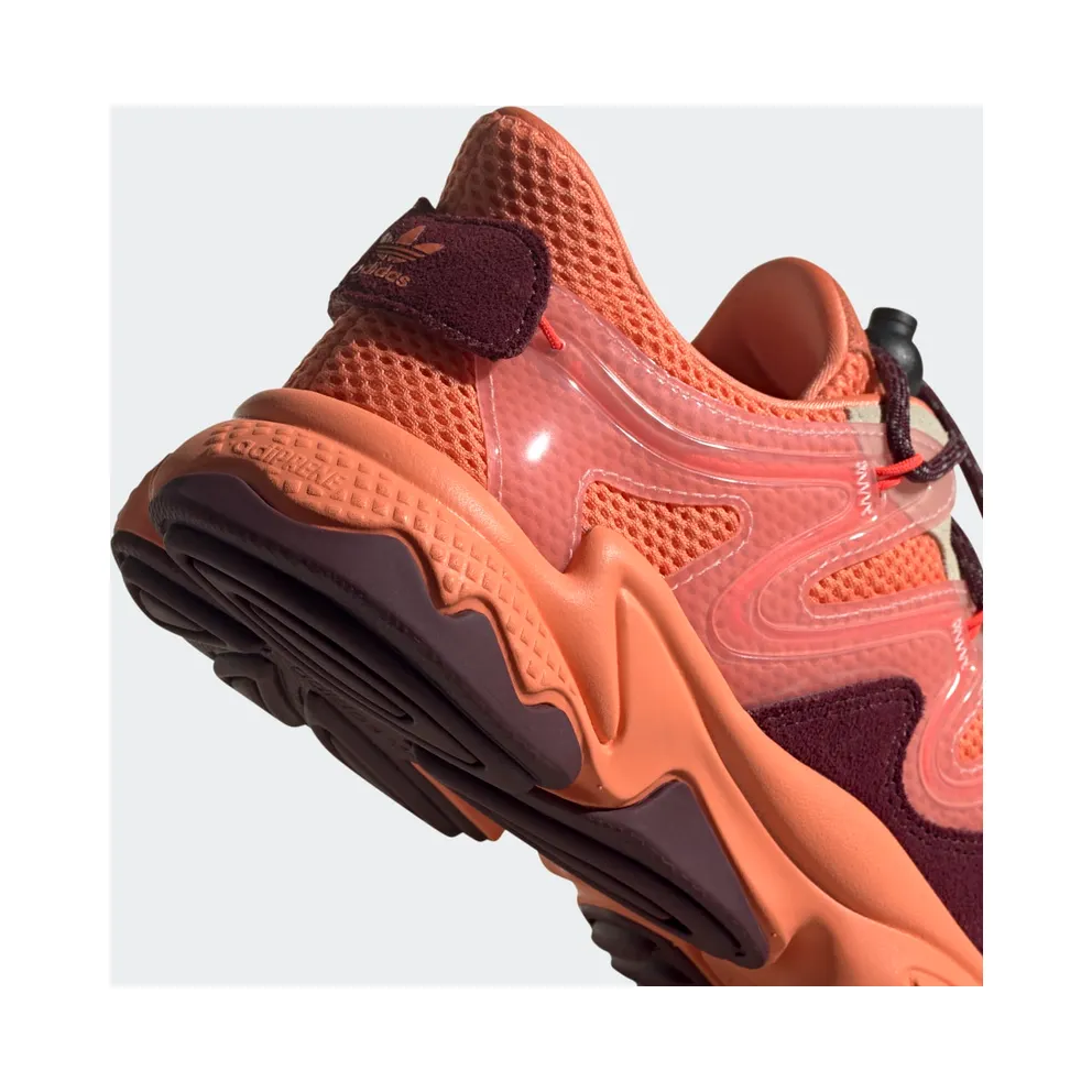 adidas OZWEEGO Plus Semi Coral / Maroon / Glow Pink (H01567)