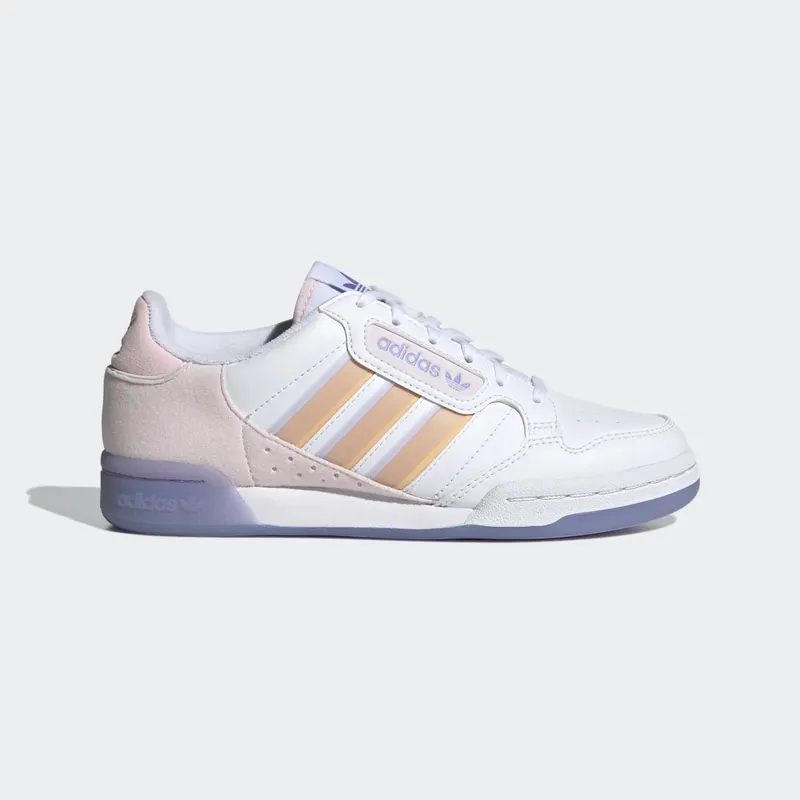Adidas Continental 80 Stripes Cloud White / Pulse Amber / Semi Mint Rush (GY8138)