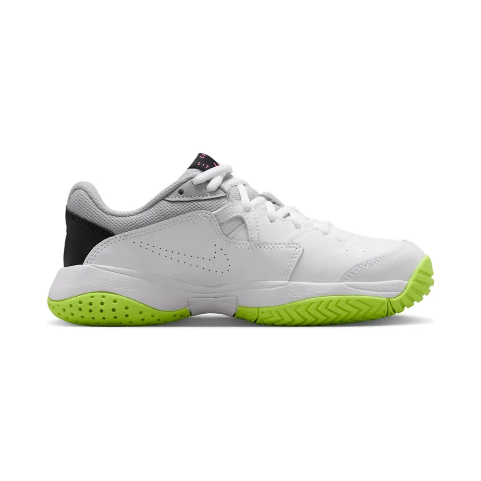 Nike Court Lite 2 White Hot Lime Laser Fuchsia (CD0440-107)