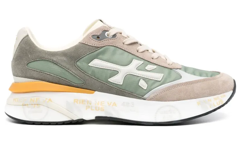 Premiata Moerun low-top “Green” (MOERUN6726)
