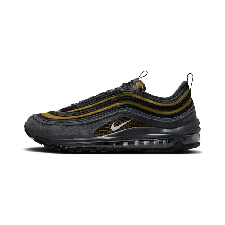 Nike Air Max 97 SE “Medium Ash / Bronzine / Black / Blue Tint” (FB9619-200)