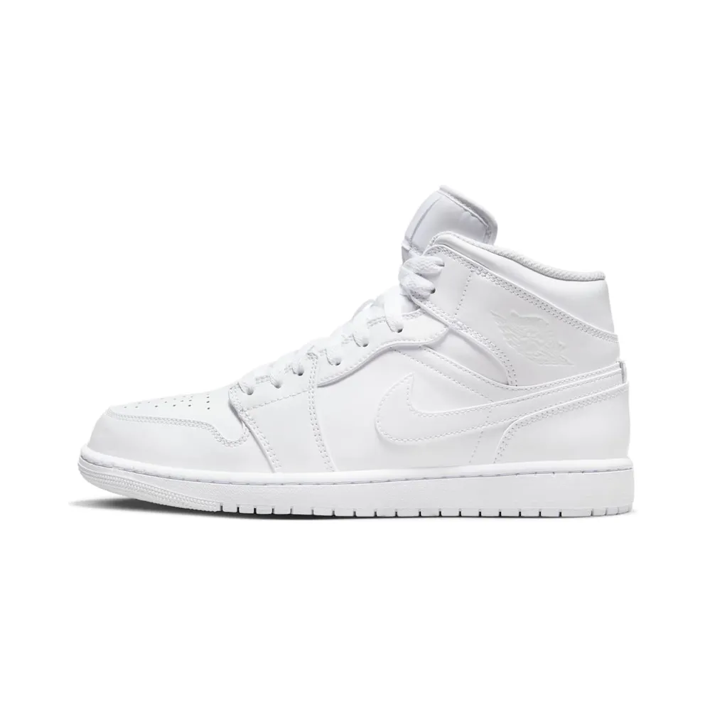 Air Jordan 1 Mid White (554724-136)