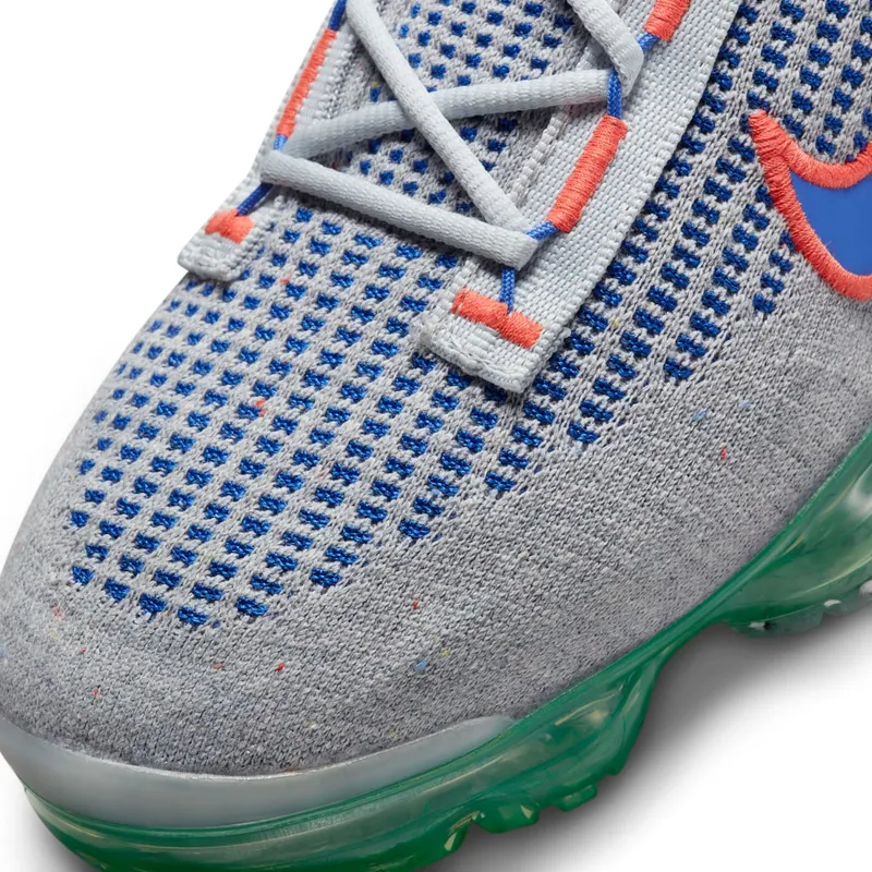 Nike Air VaporMax 2021 Flyknit Wolf Grey Medium Blue (DQ3974-001)