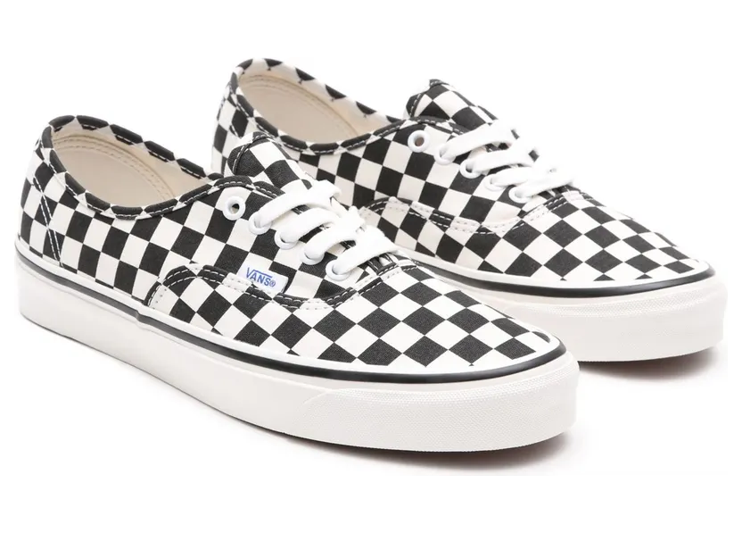Vans Authentic 44 DX ‘Anaheim Factory’ Black/Checkerboard (VN0A38ENOAK)
