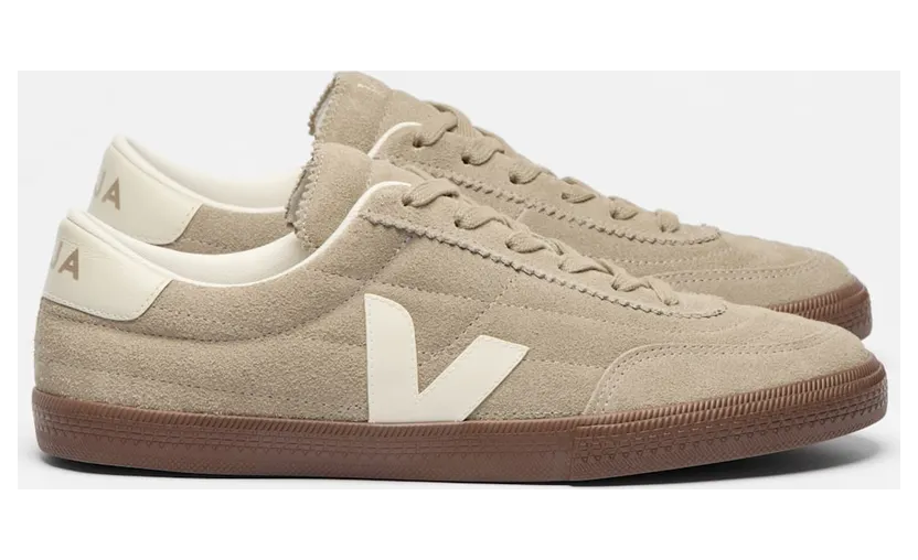 Veja Panenka Low-Top Suede Sneakers with Contrasting Logo Brown (FU0320901B)
