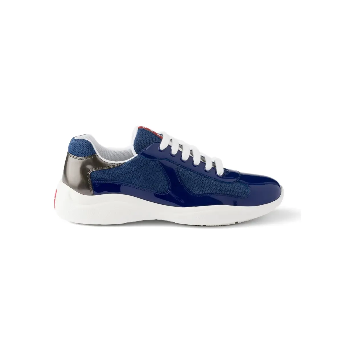 Prada America’s Cup aus Lackleder und technischem Gewebe “Red” (4E3400FG0002ABO)