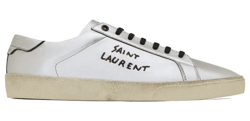 Saint Laurent Court Classic SL/06 Silver