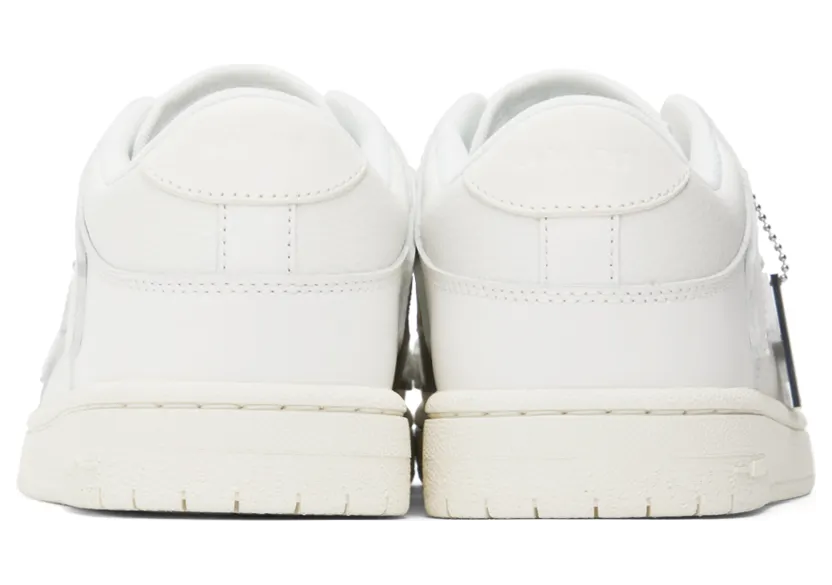 AMIRI White Skel Top Low Sneakers (MFS003-194) (2)