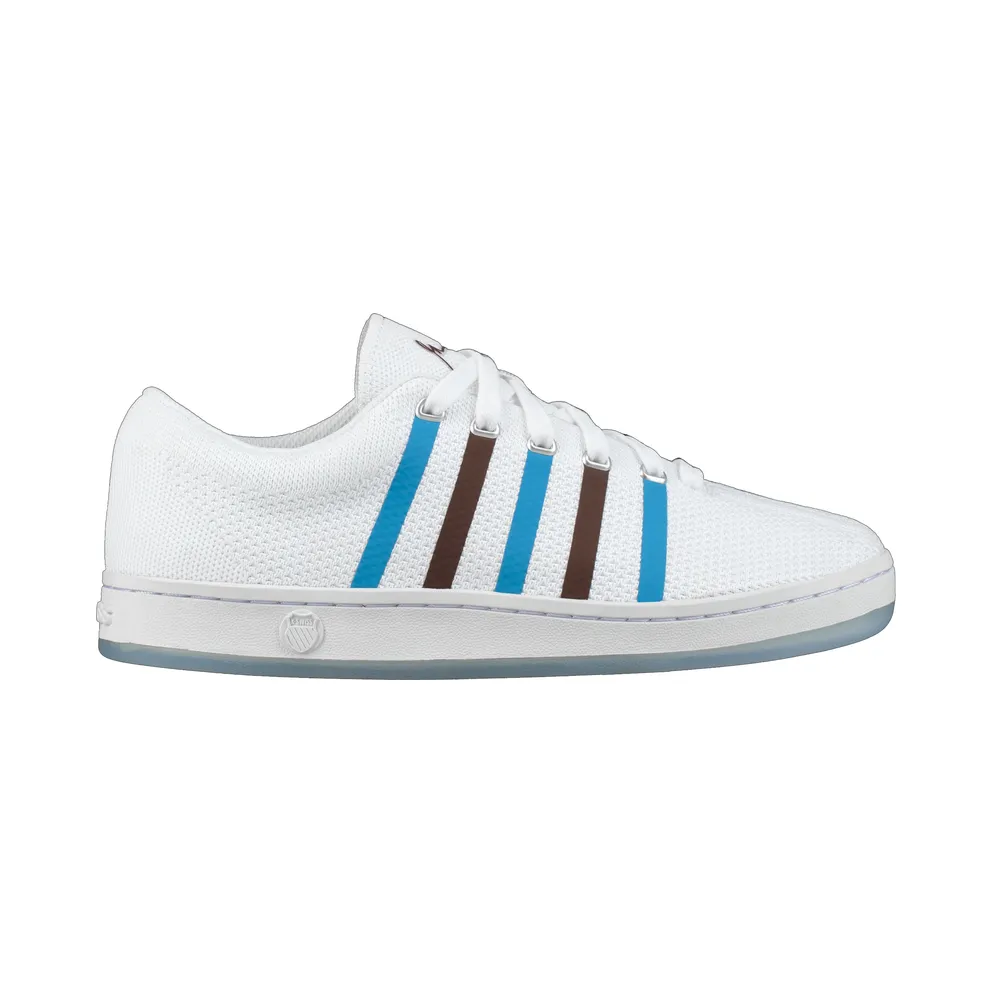 K-Swiss Classic 88 Knit Gary Vaynerchuk GaryVee 003 Clouds and Dirt White/Blue-Brown (06174-191-M)