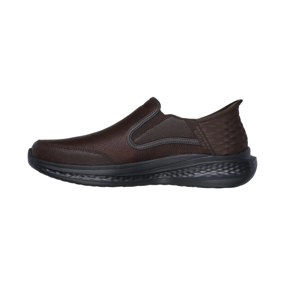 Skechers Slip-ins Relaxed Fit: Slade Cooper “Red / Brown (205237 Rdbr)” (205237RDBR)