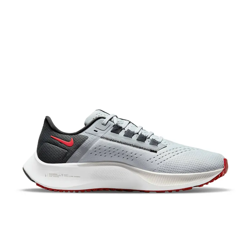 Nike Air Zoom Pegasus 38 Wolf Grey Chile Red (CW7356-004)