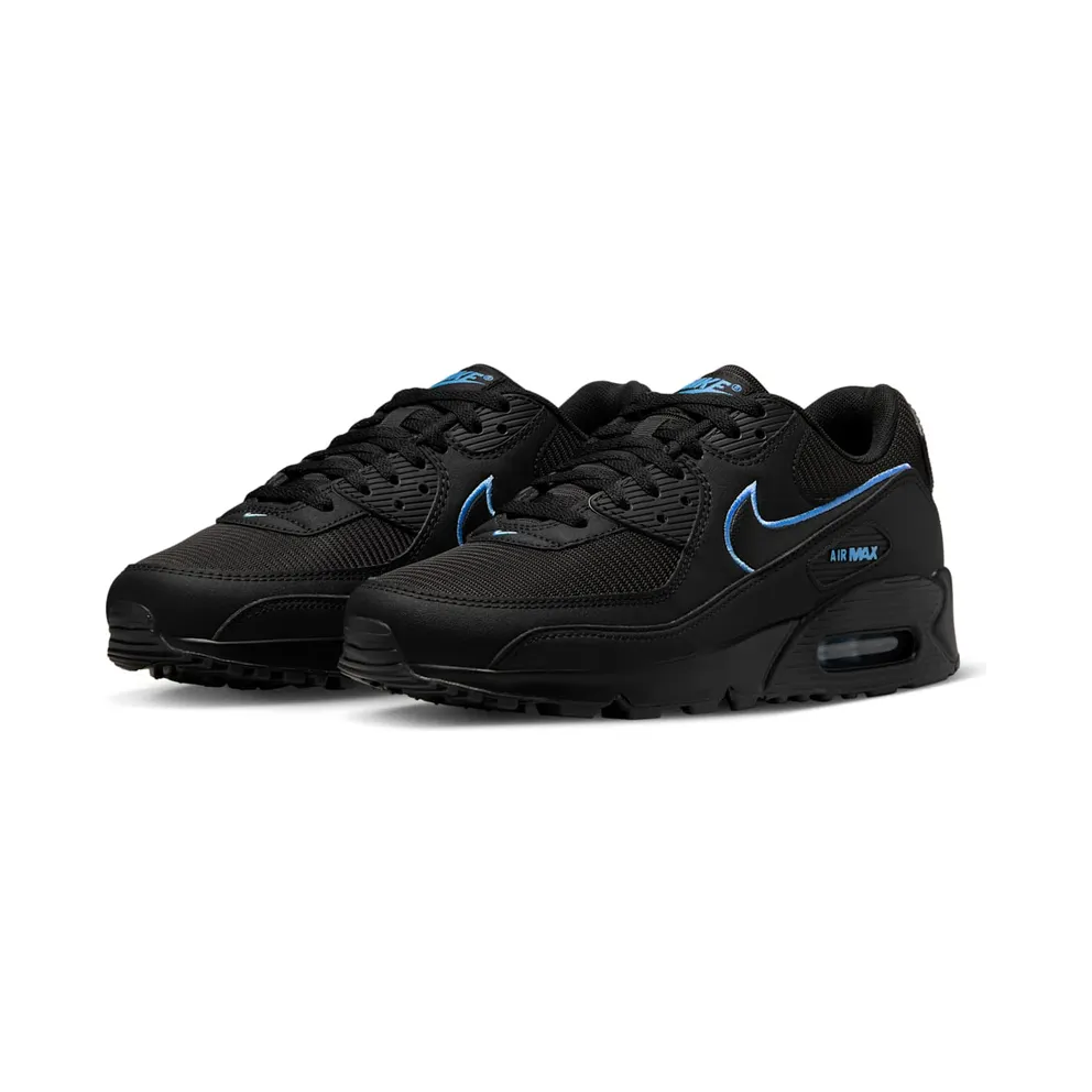 Nike Air Max 90 Black University Blue (FJ4218-001)