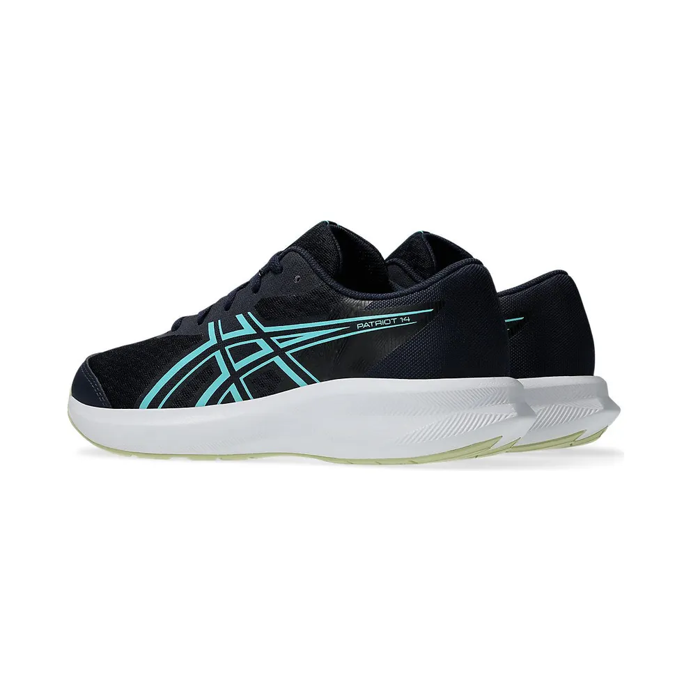 ASICS PATRIOT 14 GS “Midnight / Glow Green” (1014A392-404)