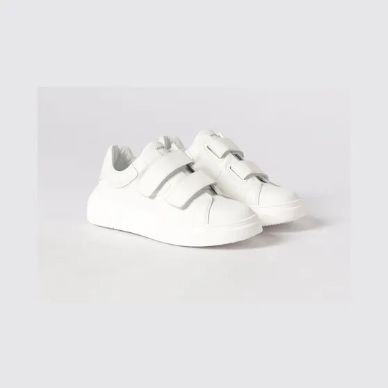 Emporio armani Leather Sneakers White (XYX035XCC7600001)
