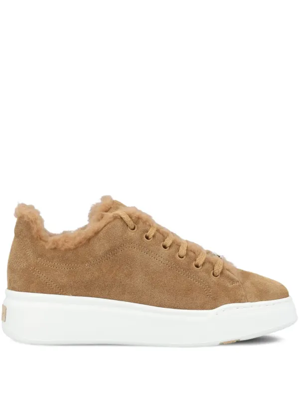 Max Mara mit Wildledereinsätzen – Brown (2524766112600)